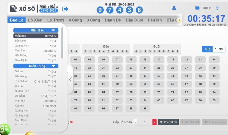 Chơi lô đề online đang phổ biến hiện nay